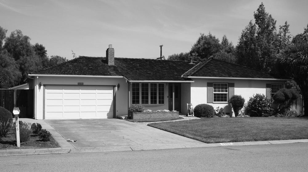 Apple Computer's First Headquarters -  A Garage in Los Altos California