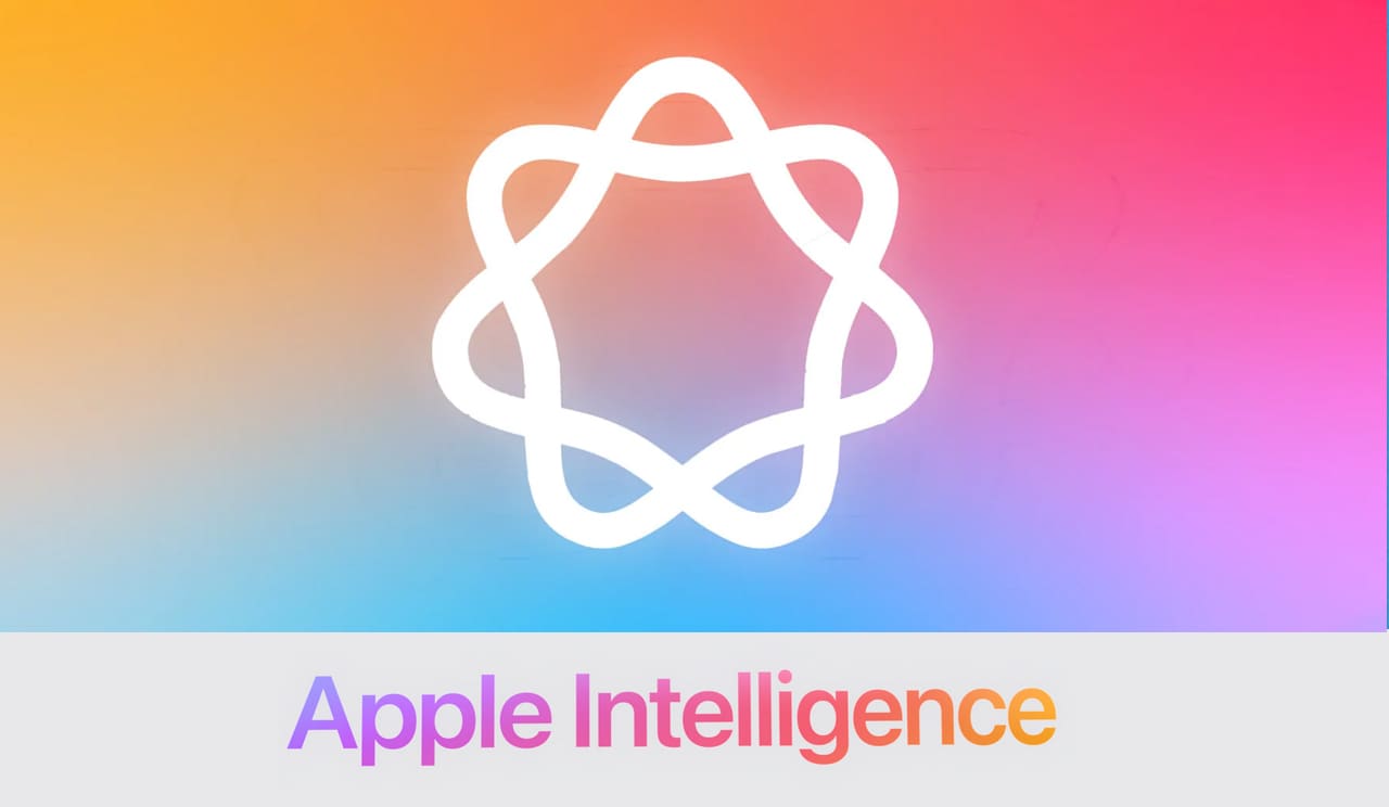 Colorful Logo for Apple Intelligence the icon features a 7 pointed Celtic Knot