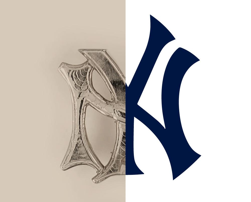 The history behind the interlocking 'NY' logo on the Yankees uniform