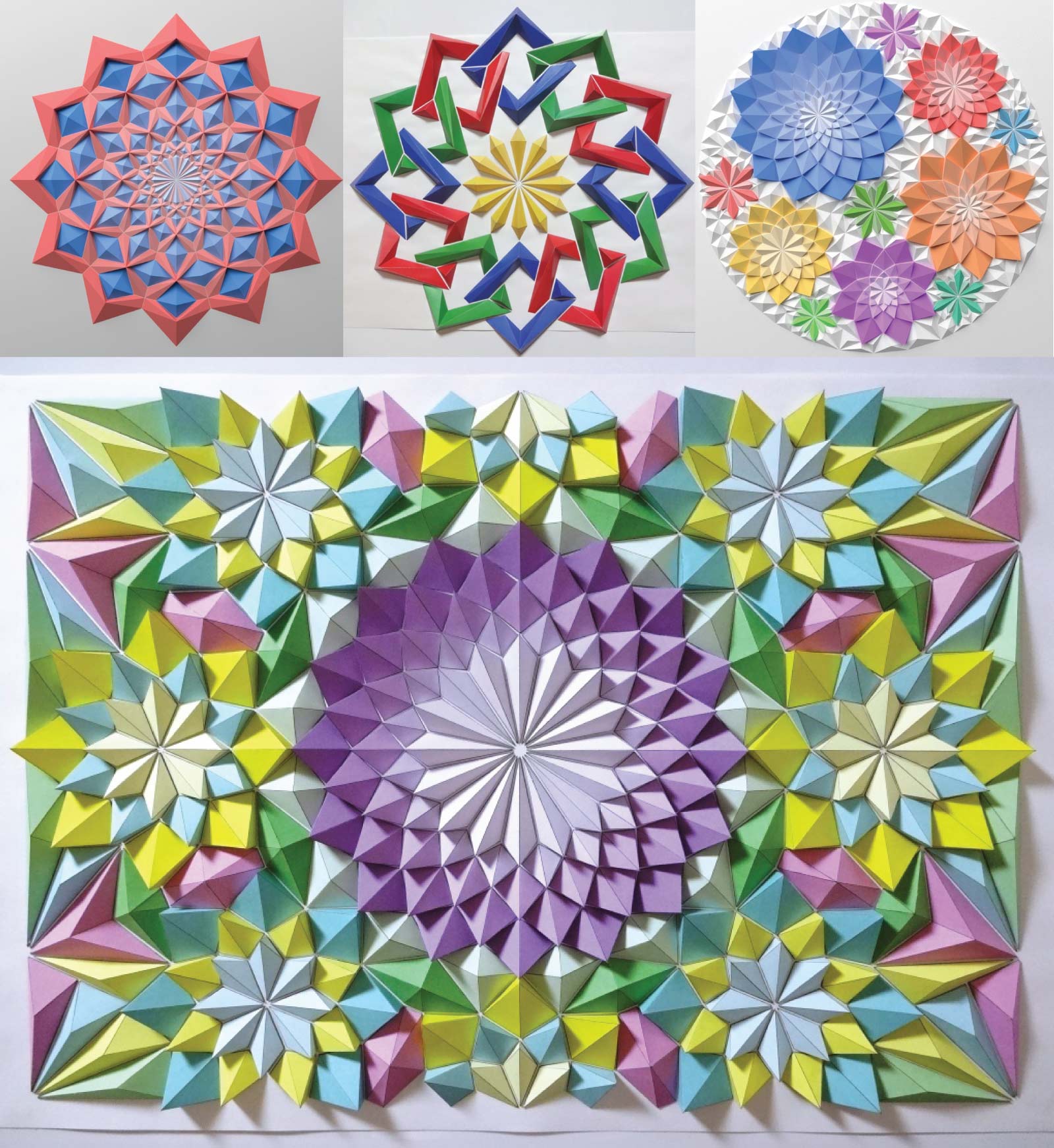 The Origami Mosaics of Kota Hiratsuka