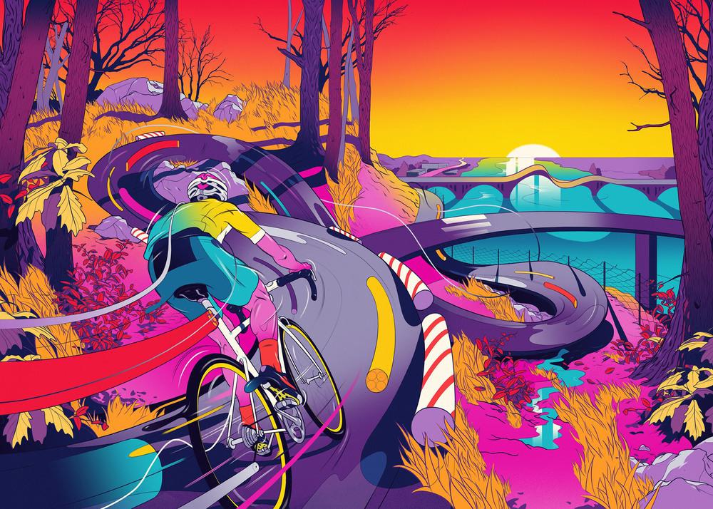 The Psychedelic Illustrations of Andrew Archer